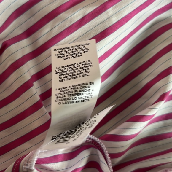 Karen Kane Plus Size Stripe Shirt - Picture 9 of 10